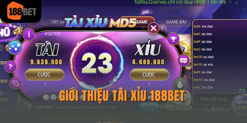 Luật chơi tài xỉu 188Bet 