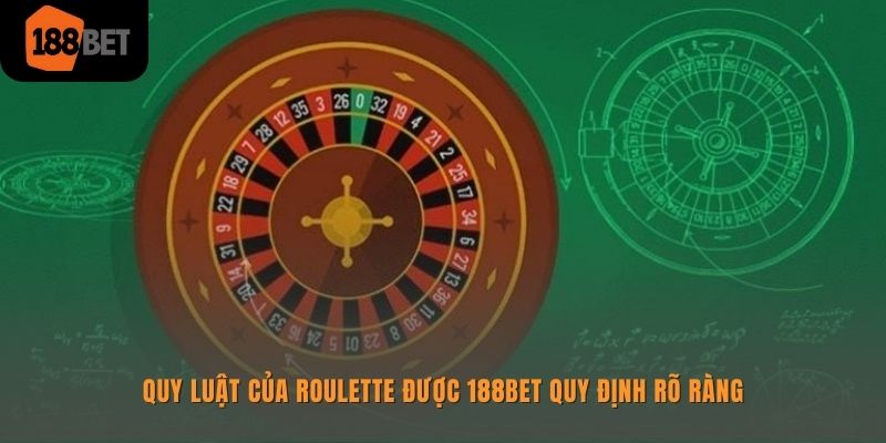 Ván cược Roulette 188bet diễn ra theo quy luật nhất định